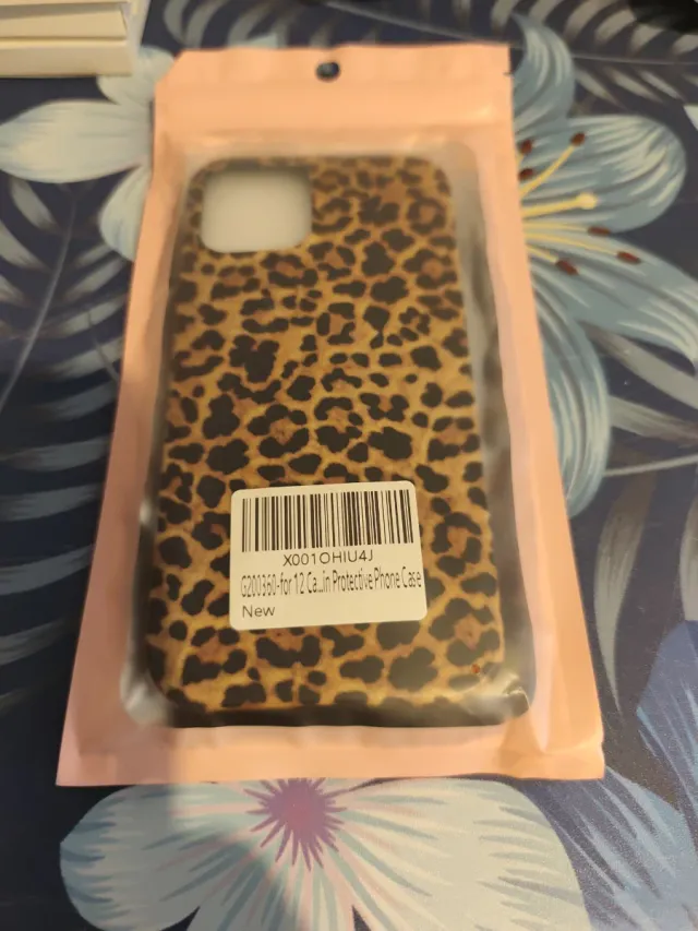 Funda iPhone 12 Leopardo