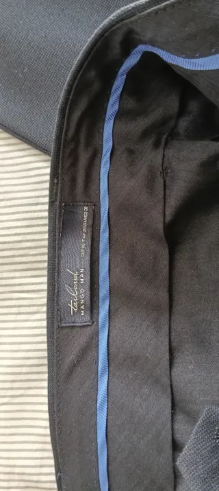 Traje Mango Azul Talla M + Camisa Regalo