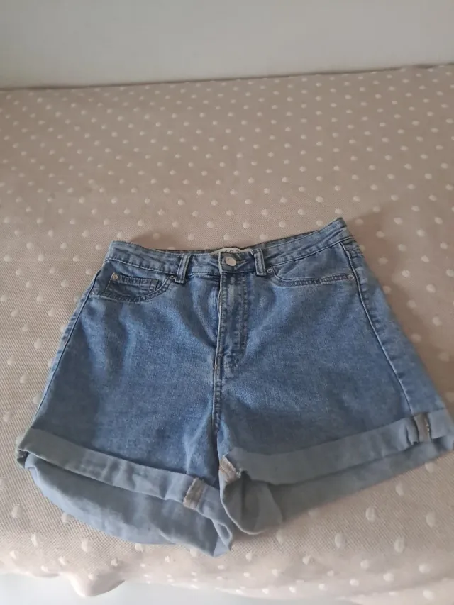 Pantalón corto vaquero mujer