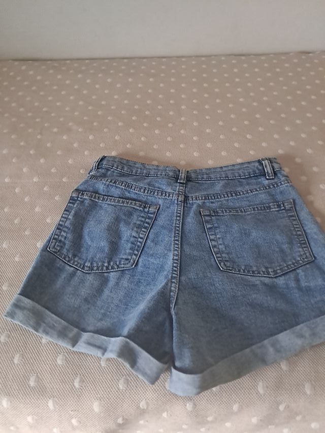 Pantalón corto vaquero mujer