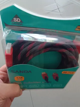 Cable HDMI HASTA 5 metros a estrenar 