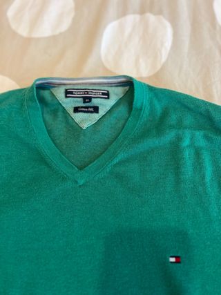 Jersey Tommy Hilfiger Verde Talla M