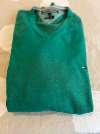 Jersey Tommy Hilfiger Verde Talla M