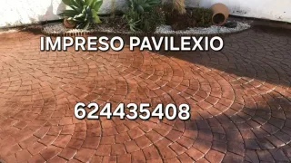PAVIMIENTOS PAVILEXIO HORMIGON IMPRESO-EXTERIOR
