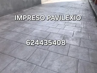 PAVIMIENTOS PAVILEXIO HORMIGON IMPRESO-EXTERIOR