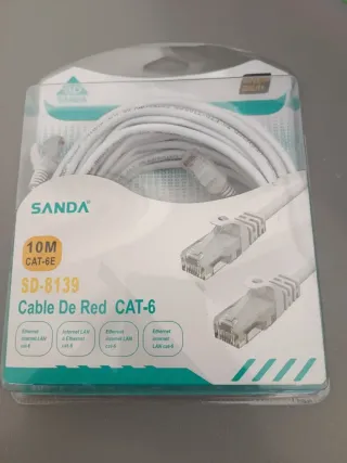 Cable internet CAT6 hasta 10 metros a estrenar 