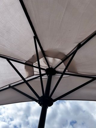 Ombrellone da esterno mezza luna