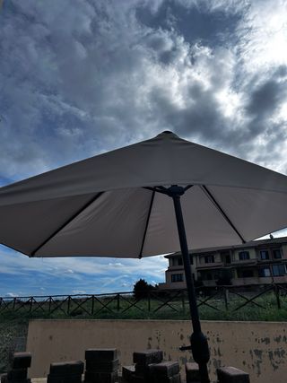 Ombrellone da esterno mezza luna