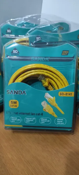 Cable internet CAT6 hasta 5 metros a estrenar 