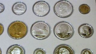 Monedas Historia de la peseta, plata.