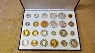 Monedas Historia de la peseta, plata.