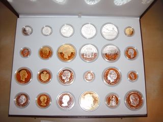 Monedas Historia de la peseta, plata.