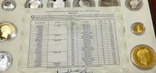 Monedas Historia de la peseta, plata.