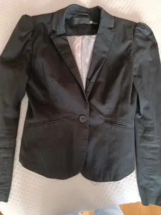 Blazer negro talla S