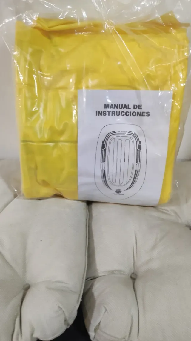 Barca hinchable Vida Salud Amarilla