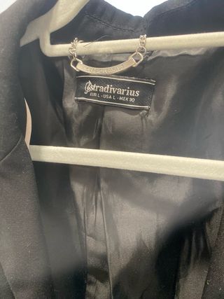 Americana Stradivarius Negra Talla L