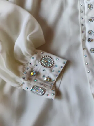 Camisa Vintage Larga Disfraz