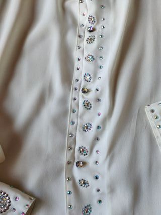 Camisa Vintage Larga Disfraz