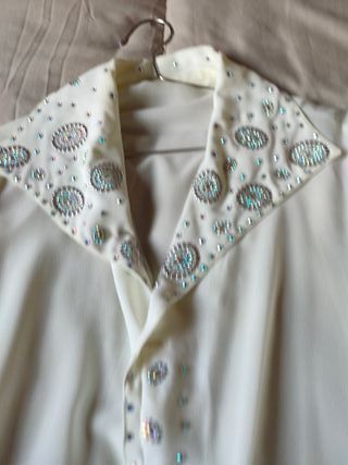 Camisa Vintage Larga Disfraz