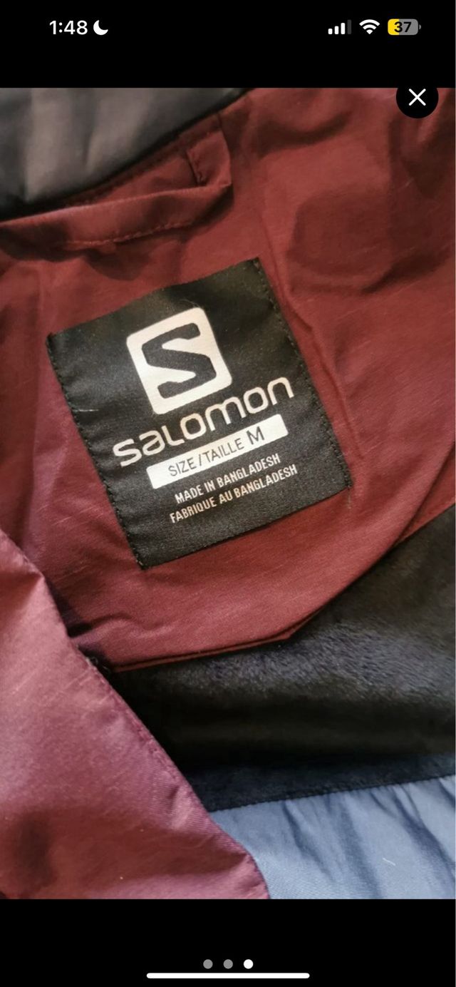 Casaco de esqui SALOMON Snuggly Warm Jkt W