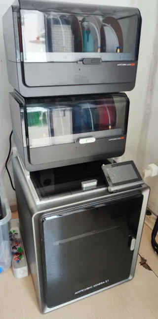 Impresora 3D Anycubic Kobra S1 + 2 ACE PRO