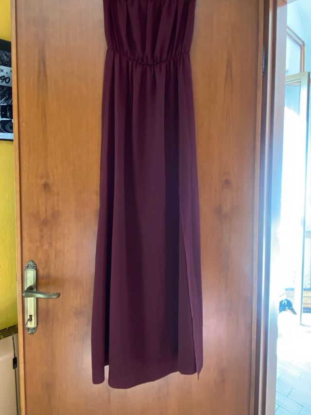 Vestito lungo senza spalline Charget