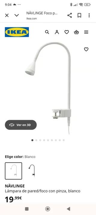 Flexo Aplique Blanco.