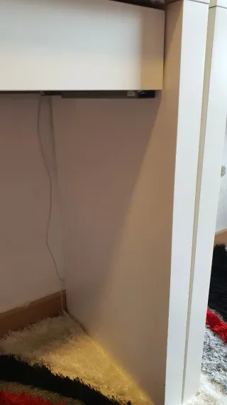 Escritorio o tocador Malm ikea blanco 
