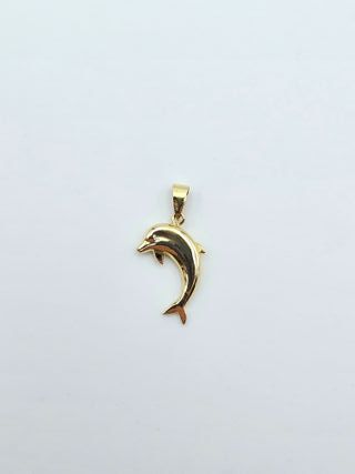 Colgante de Oro 18K, Delfín, 0,74gr, 2cm
