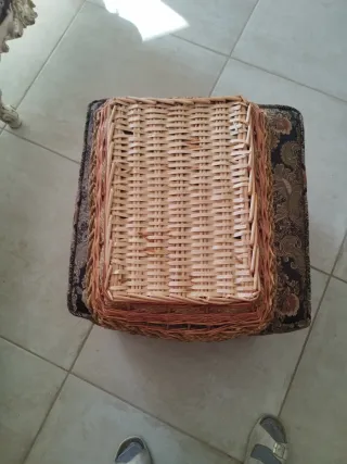 Cesto vimini 55x40x14 cm