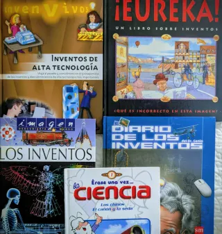 8 AÑOS Y + ¡EUREKA!-MENTES CURIOSAS-INVENTOS 2€