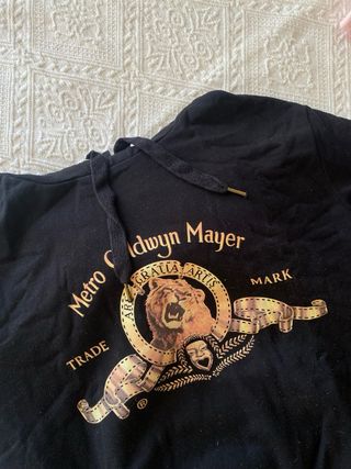 Sudadera Metro Goldwyn Mayer Negra