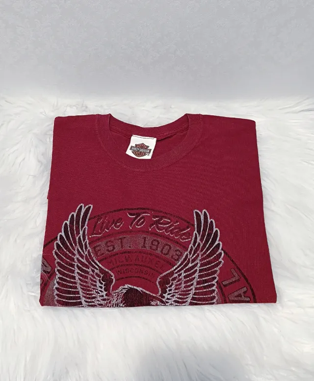 Maglietta Harley Davidson Rossa