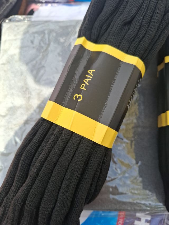 6 paia di calzini da lavoro neri PESAL taglia 40-46