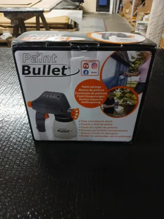 Pistola pulverizadora eléctrica Paint Bullet