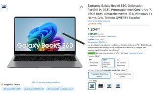 Galaxy Book5 360 Ultra 7 -  1TB Nuevo