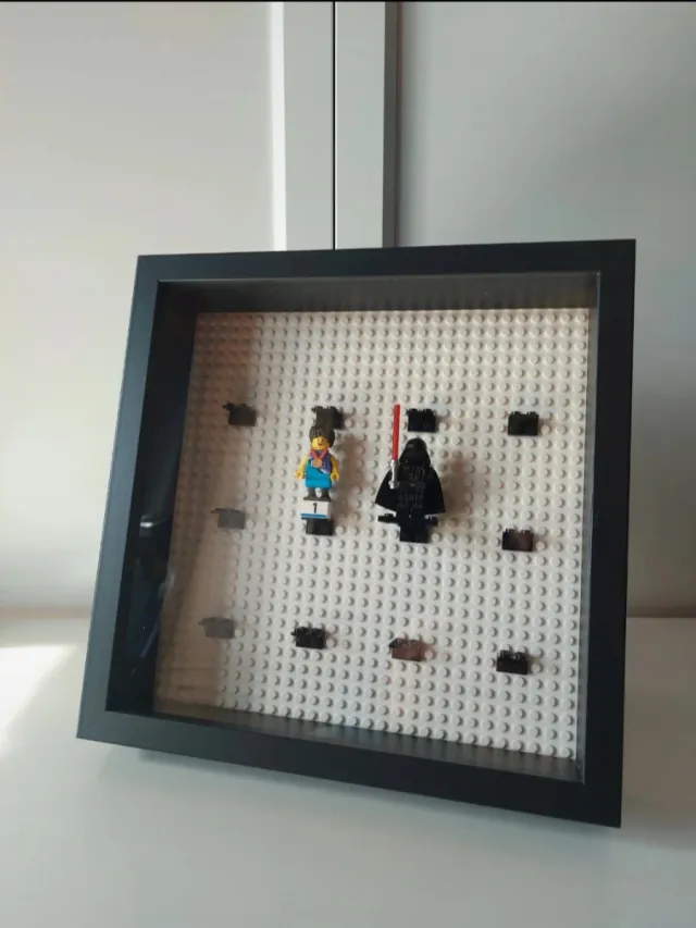 Espositore Cornice Display Lego Minifigure