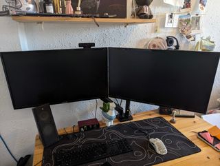 Pack 2 Monitores Samsung 27 FHD + Brazo