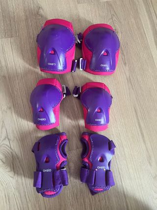 Protecciones Oxelo Niña 2-4 Años talla 2xs 