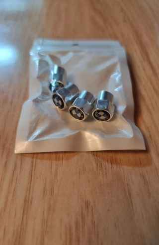 Pack de 4 Uds tapón válvula rueda con logo de BMW.