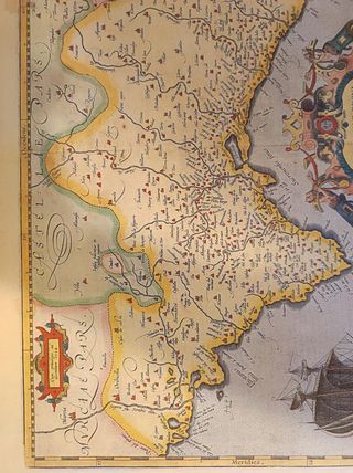 Mapa antiguo de Valencia