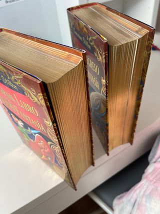 gran libro al reino de la fantasía y  gran regreso