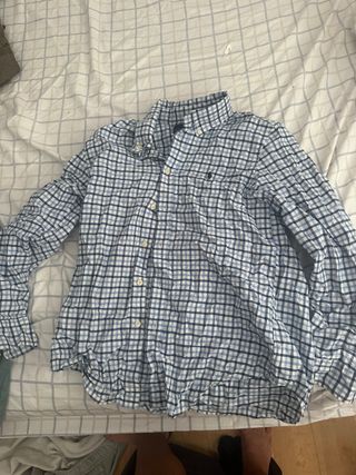 Camisa Polo Ralph Lauren cuadros azul