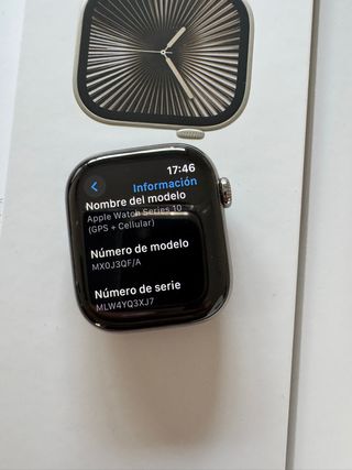 Apple Watch 10 42mm Stainless Steel 100%