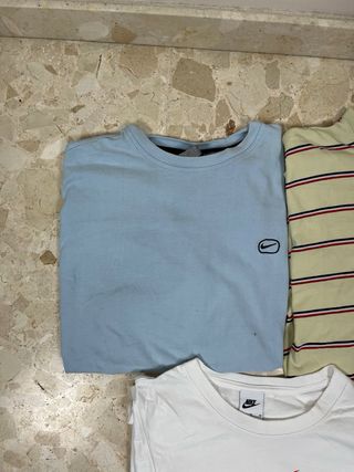 Lote 5 Camisetas Hombre XL Nike, Champion, Polo as