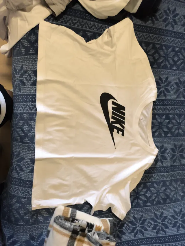 Camiseta Nike Mujer Talla XL Blanca