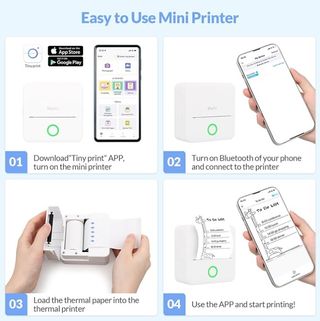 Mini Impresora Termica Inalambrica Bluetooth APP