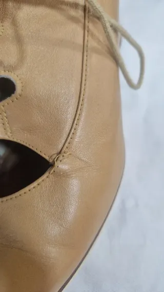 Zapatos Flamenco Begoña Cervera camel 39.5