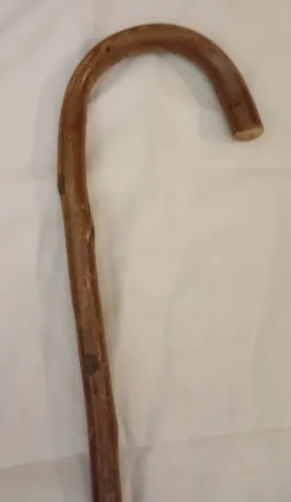 Bastone da passeggio vintage in legno