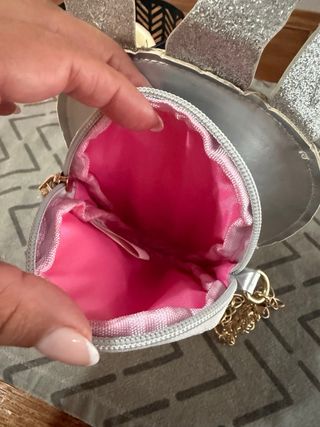 Bolso Unicornio Cadena Dorada 